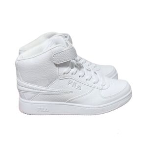 Fila A-High Sneakers for Kids 3CM00543-100 - White/White 4
